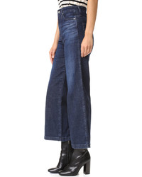 dunkelblaue weite Hose aus Jeans von AG Jeans