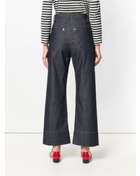 dunkelblaue weite Hose aus Jeans von Sofie D'hoore