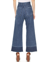 dunkelblaue weite Hose aus Jeans von Rachel Comey