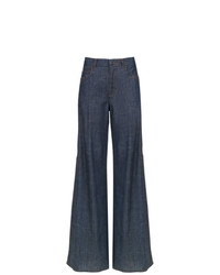 dunkelblaue weite Hose aus Jeans von Tufi Duek