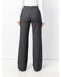 dunkelblaue weite Hose von Theory