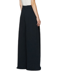 dunkelblaue weite Hose von Chloé