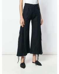 dunkelblaue weite Hose von Damir Doma