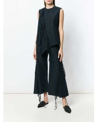 dunkelblaue weite Hose von Damir Doma