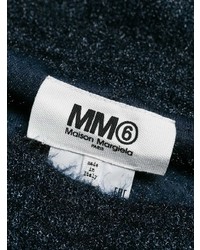 dunkelblaue weite Hose von MM6 MAISON MARGIELA