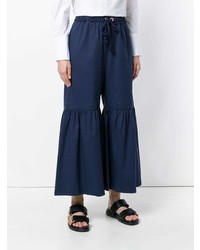 dunkelblaue weite Hose von See by Chloe