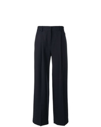 dunkelblaue weite Hose von Victoria Victoria Beckham