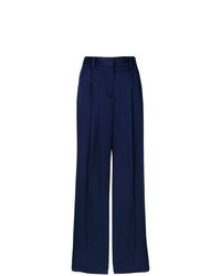 dunkelblaue weite Hose von Victoria Victoria Beckham