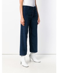 dunkelblaue weite Hose von Department 5