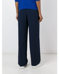 dunkelblaue weite Hose von MSGM