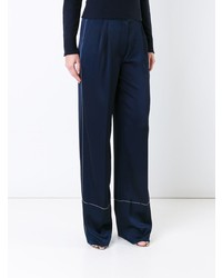 dunkelblaue weite Hose von Sonia Rykiel