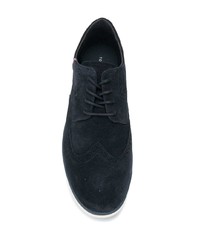 dunkelblaue Wildleder Brogues von Tommy Hilfiger