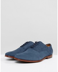 dunkelblaue Wildleder Derby Schuhe von Aldo