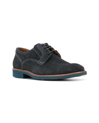 dunkelblaue Wildleder Derby Schuhe von Lloyd