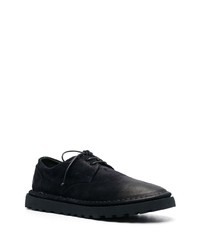 dunkelblaue Wildleder Derby Schuhe von Marsèll