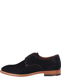 dunkelblaue Wildleder Derby Schuhe von Lloyd