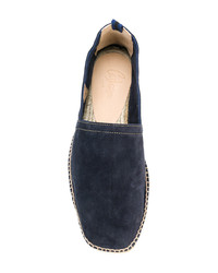 dunkelblaue Wildleder Espadrilles von Castaner