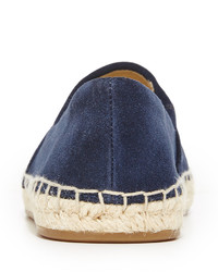 dunkelblaue Wildleder Espadrilles von MICHAEL Michael Kors