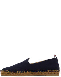 dunkelblaue Wildleder Espadrilles von Castaner