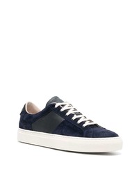 dunkelblaue Wildleder niedrige Sneakers von Common Projects