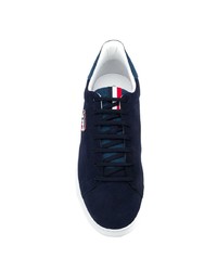 dunkelblaue Wildleder niedrige Sneakers von Rossignol