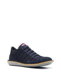 dunkelblaue Wildleder niedrige Sneakers von Camper