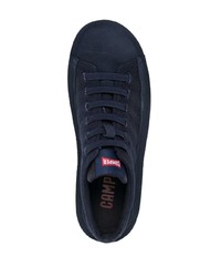 dunkelblaue Wildleder niedrige Sneakers von Camper