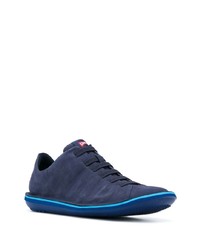 dunkelblaue Wildleder niedrige Sneakers von Camper