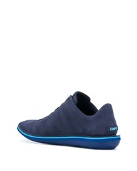 dunkelblaue Wildleder niedrige Sneakers von Camper