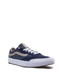 dunkelblaue Wildleder niedrige Sneakers von Vans