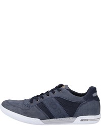 dunkelblaue Wildleder niedrige Sneakers von Bjorn Borg