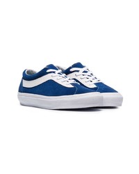 dunkelblaue Wildleder niedrige Sneakers von Vans