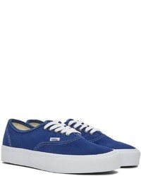 dunkelblaue Wildleder niedrige Sneakers von Vans