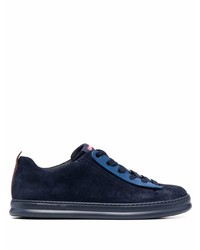 dunkelblaue Wildleder niedrige Sneakers von Camper