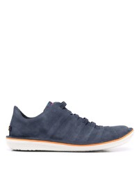 dunkelblaue Wildleder niedrige Sneakers von Camper