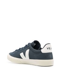 dunkelblaue Wildleder niedrige Sneakers von Veja