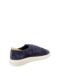 dunkelblaue Wildleder niedrige Sneakers von Gant