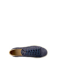 dunkelblaue Wildleder niedrige Sneakers von Gant