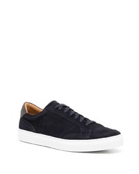 dunkelblaue Wildleder niedrige Sneakers von Unseen Footwear