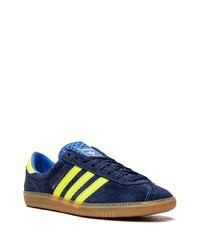 dunkelblaue Wildleder niedrige Sneakers von adidas