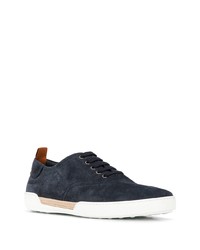 dunkelblaue Wildleder niedrige Sneakers von Tod's