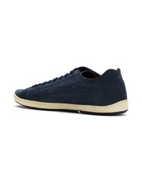 dunkelblaue Wildleder niedrige Sneakers von OSKLEN