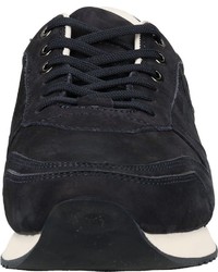 dunkelblaue Wildleder niedrige Sneakers von Lloyd
