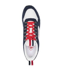 dunkelblaue Wildleder niedrige Sneakers von Rossignol