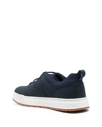 dunkelblaue Wildleder niedrige Sneakers von Timberland