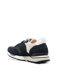 dunkelblaue Wildleder niedrige Sneakers von VISVIM