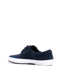 dunkelblaue Wildleder niedrige Sneakers von Camper