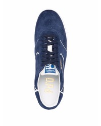 dunkelblaue Wildleder niedrige Sneakers von Pantofola D'oro