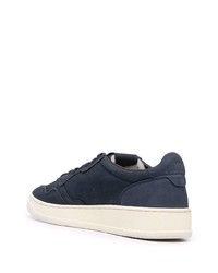 dunkelblaue Wildleder niedrige Sneakers von AUTRY