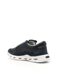 dunkelblaue Wildleder niedrige Sneakers von Clarks Originals